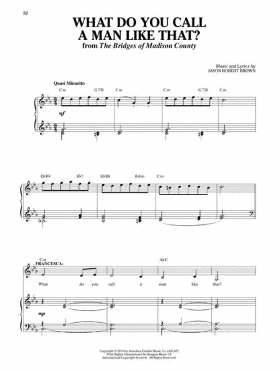 Singer's Musical Theatre Anthology – Volume 6 Voice scores gallery preview page 9