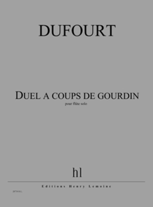 Book cover for Duel a coups de gourdin