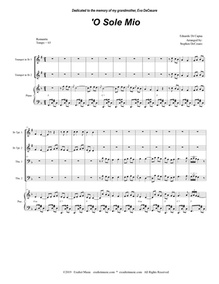 O Sole Mio (Brass Quartet and Piano - Alternate Version)