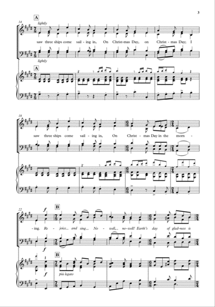 Rejoice and sing! Divisi scores gallery preview page 3
