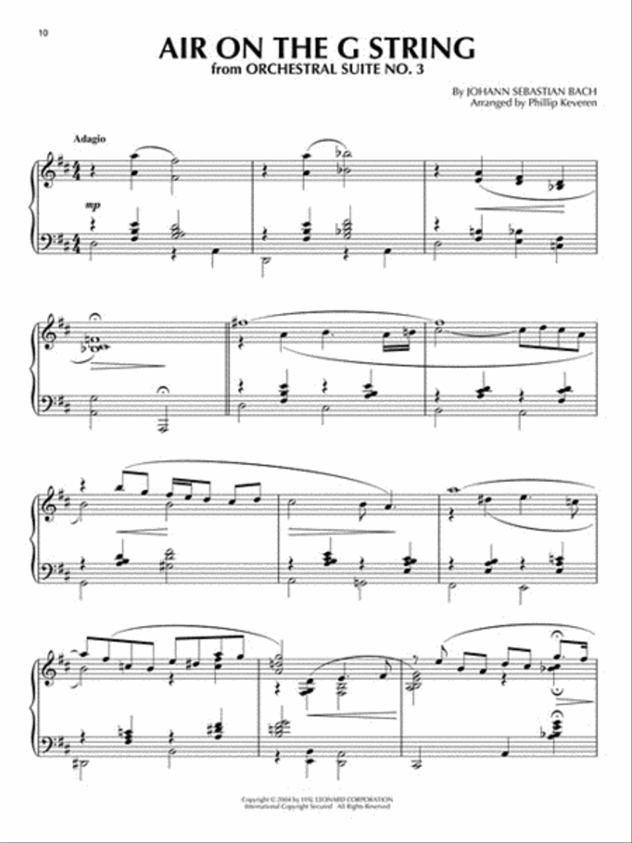 Classical Jazz Piano Solo scores gallery preview page 2
