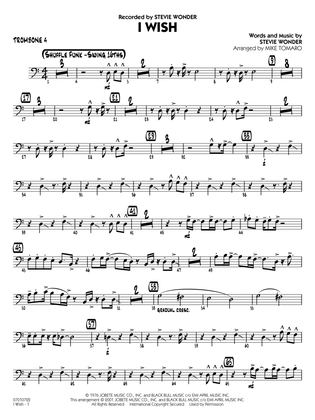 I Wish (arr. Mike Tomaro) - Trombone 4