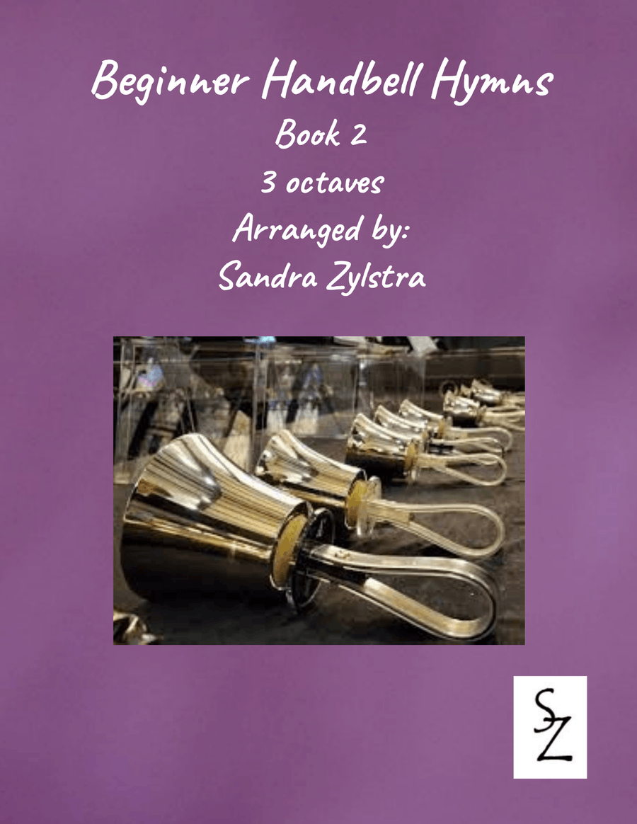Beginner Handbell Hymns -Book 2 (3 octave handbells) 3-Octaves scores gallery preview page 1