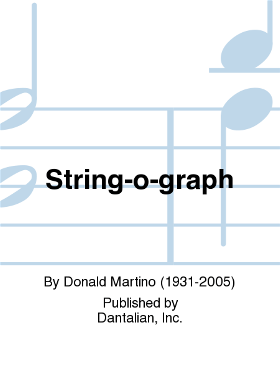 String-o-graph School and Community scores gallery preview page 1