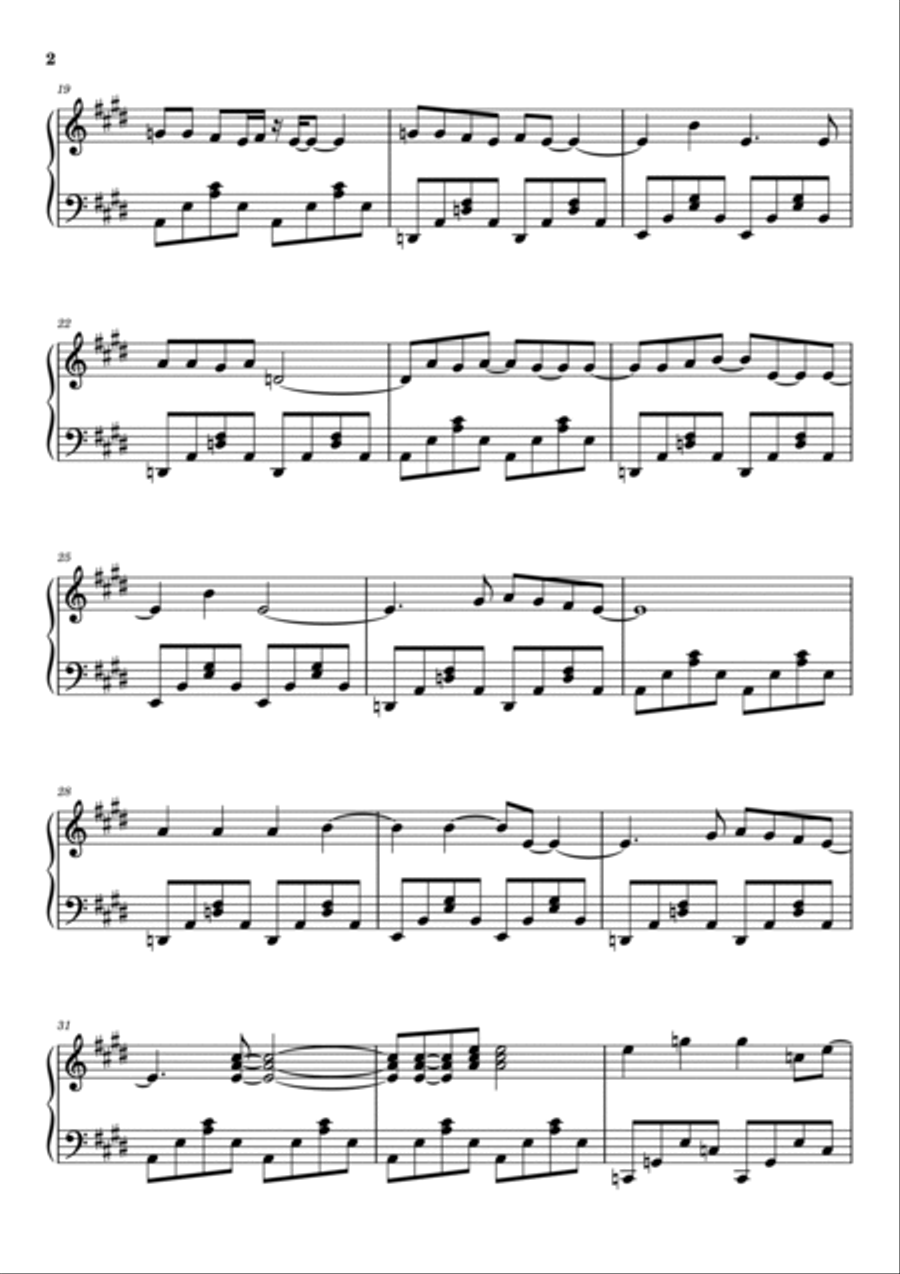 Don't You (forget About Me) Piano Solo scores gallery preview page 2