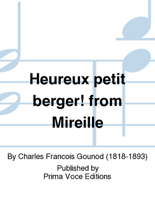 Book cover for Heureux petit berger! from Mireille