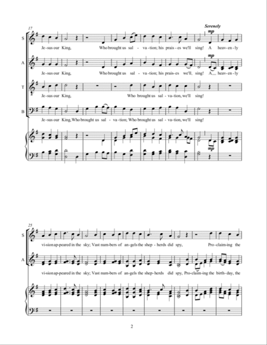 The Gallery Carol Divisi scores gallery preview page 2