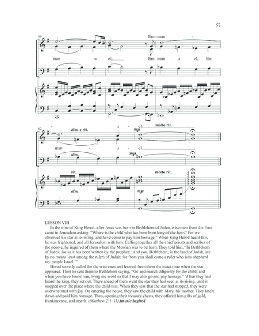 Emmanuel 3-Part scores gallery preview page 65