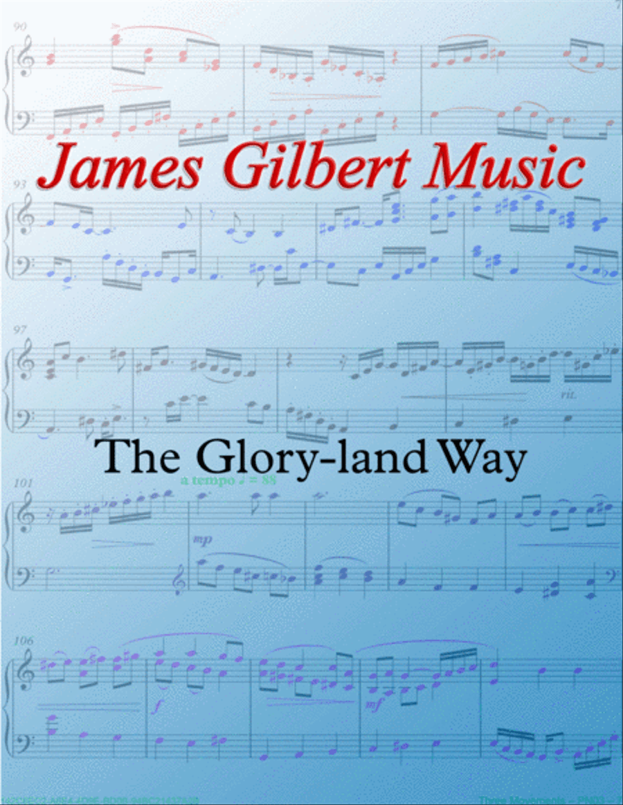 The Glory-Land Way Organ Solo scores gallery preview page 1