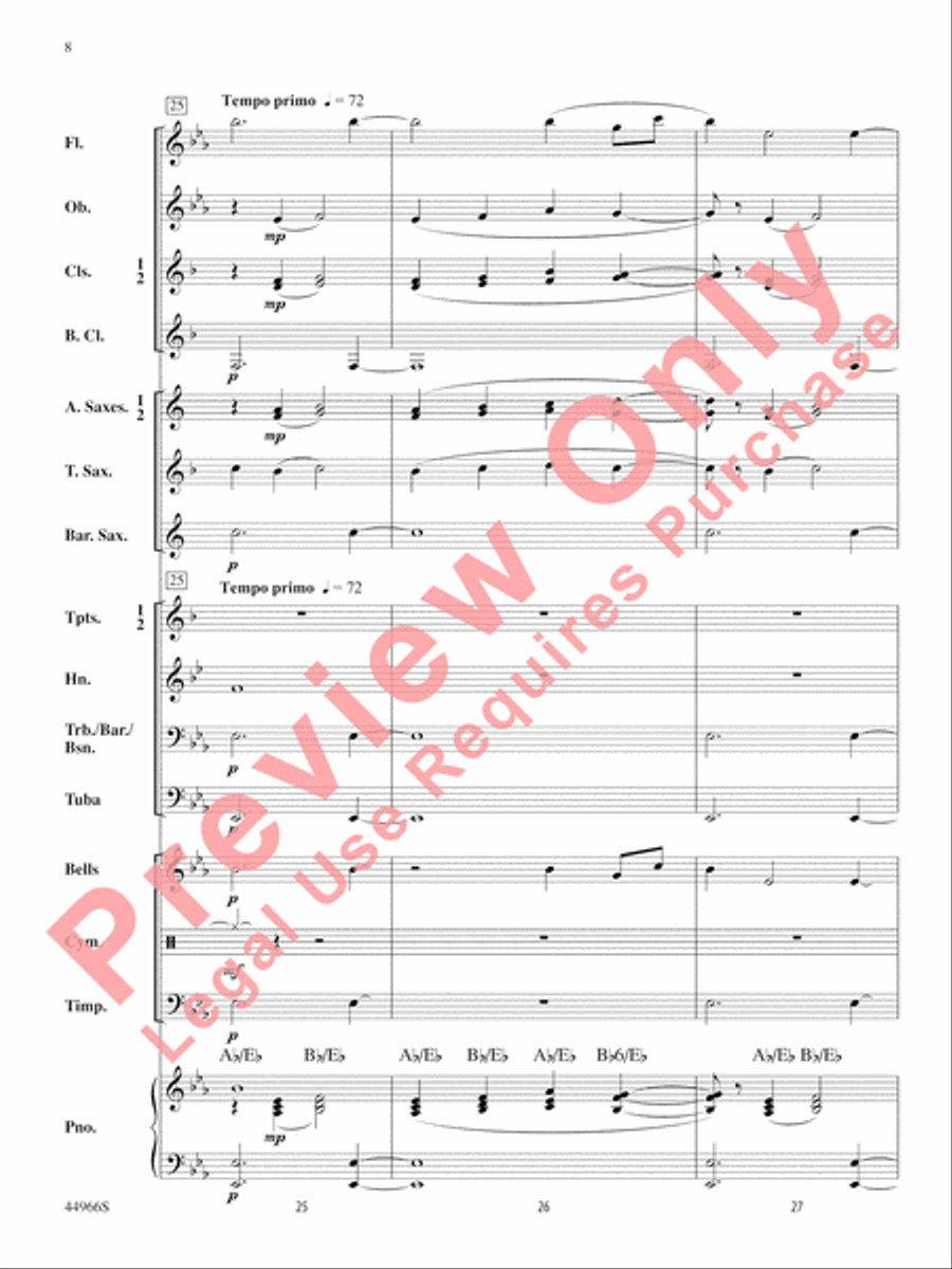 Sonatina Sonatina Concert Band scores gallery preview page 20