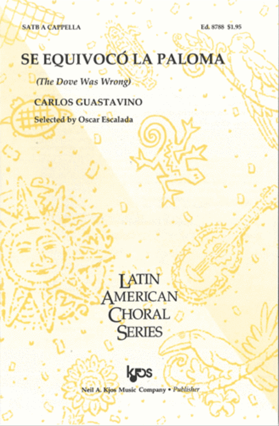 Se Equivoco La Paloma (The Dove Was Wrong) 4-Part scores gallery preview page 1