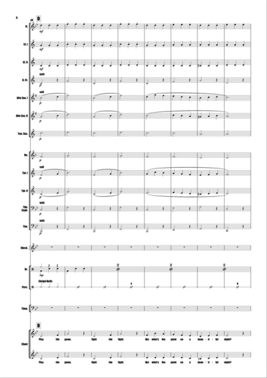 We All Stand Together We All Stand Together Concert Band scores gallery preview page 6