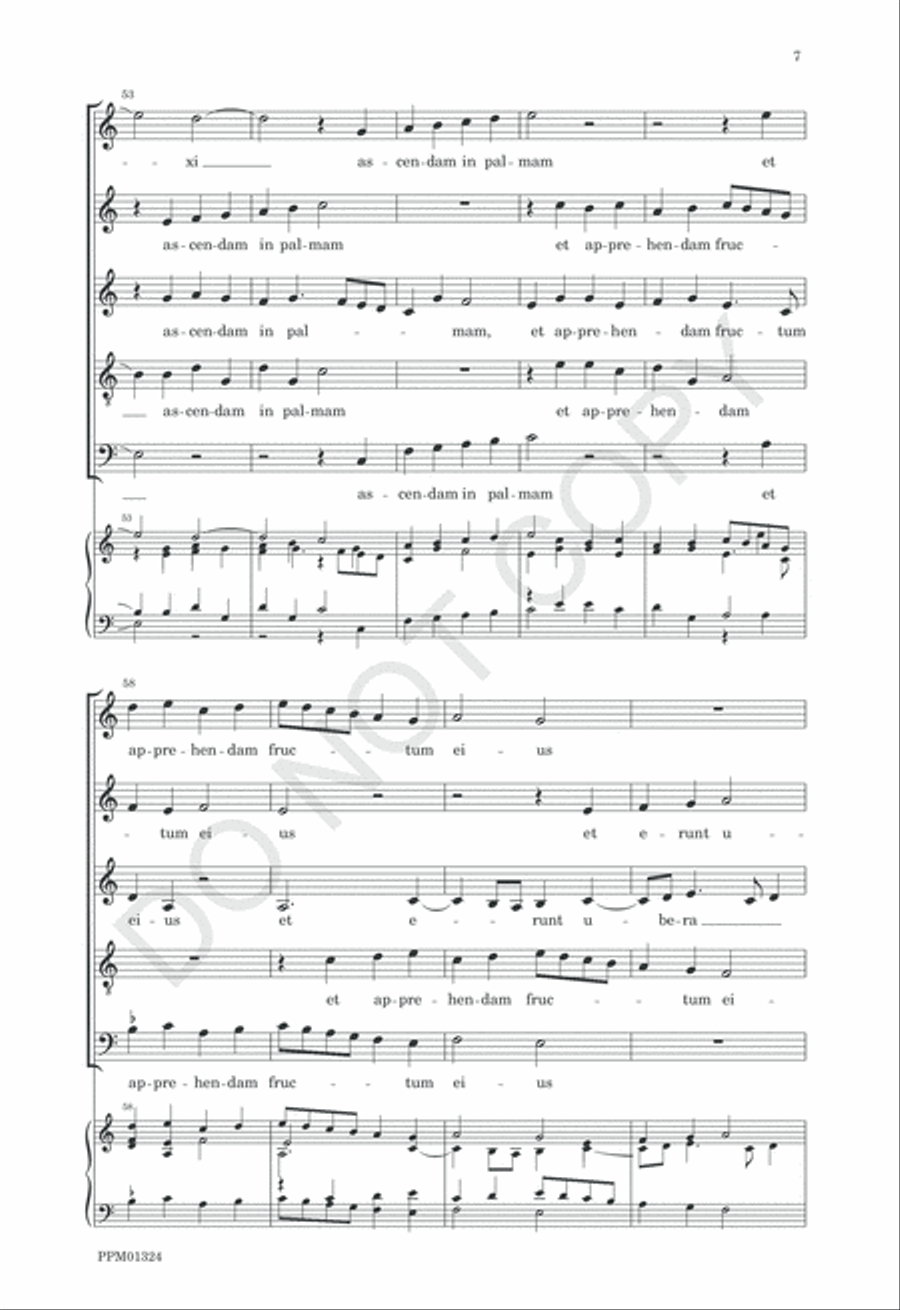 Trahe me post te SSATB scores gallery preview page 12