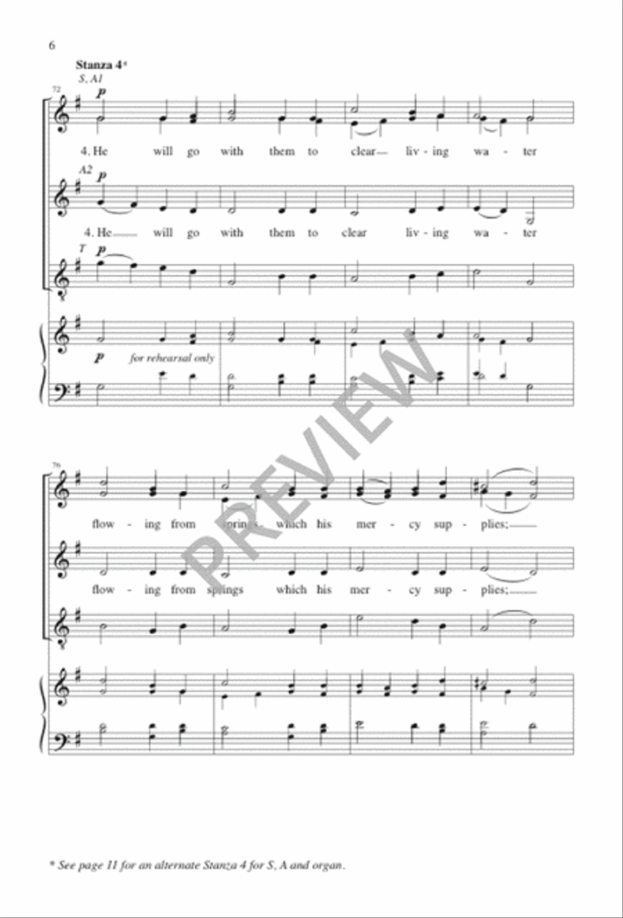 Here from All Nations 4-Part scores gallery preview page 6
