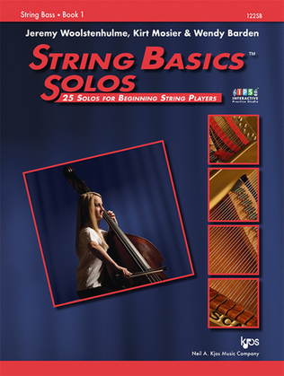 Book cover for String Basics Solos, Book 1, String Bass