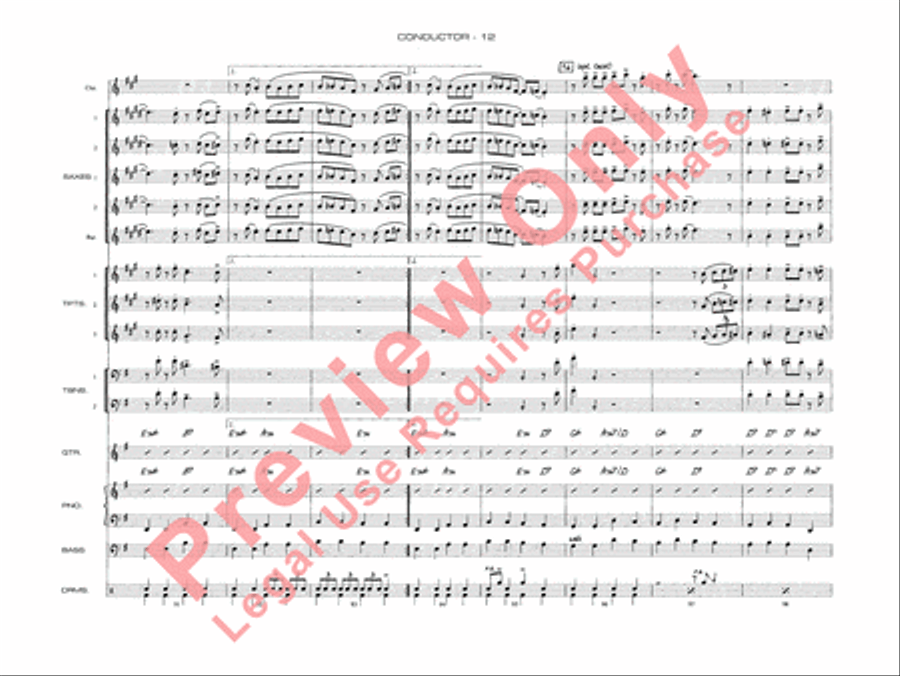 A Salute to Benny Goodman Jazz Ensemble scores gallery preview page 14