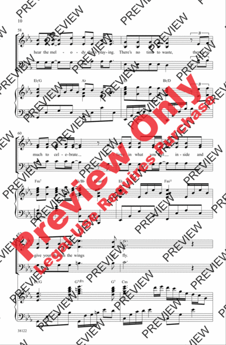 Believe 3-Part scores gallery preview page 10