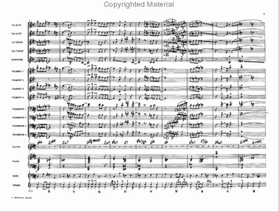 Travelin' Home Travelin' Home Jazz Ensemble scores gallery preview page 10