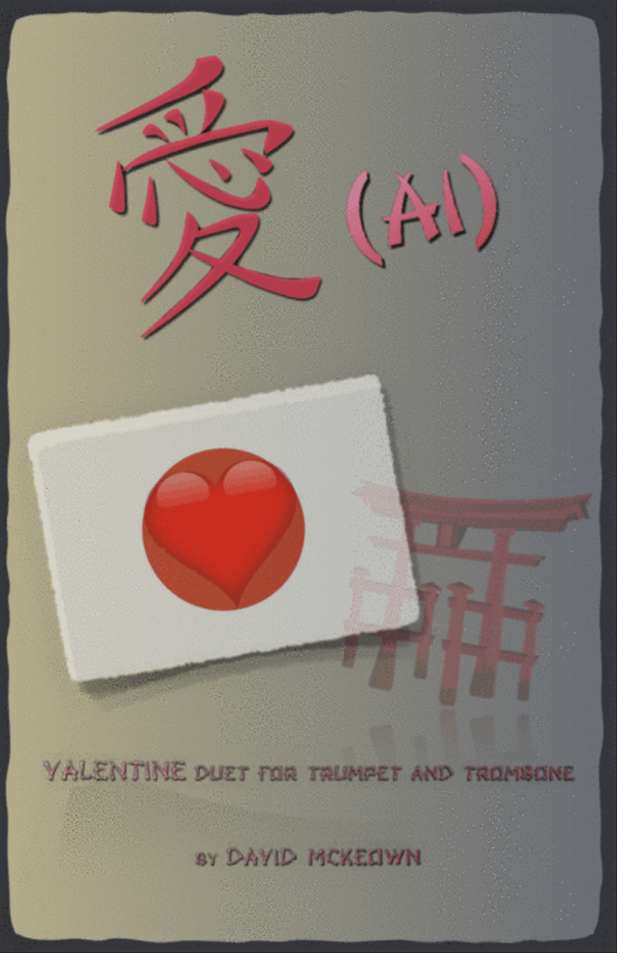 愛 (Ai, Japanese for Love), Trumpet and Trombone Duet Brass Duet scores gallery preview page 1