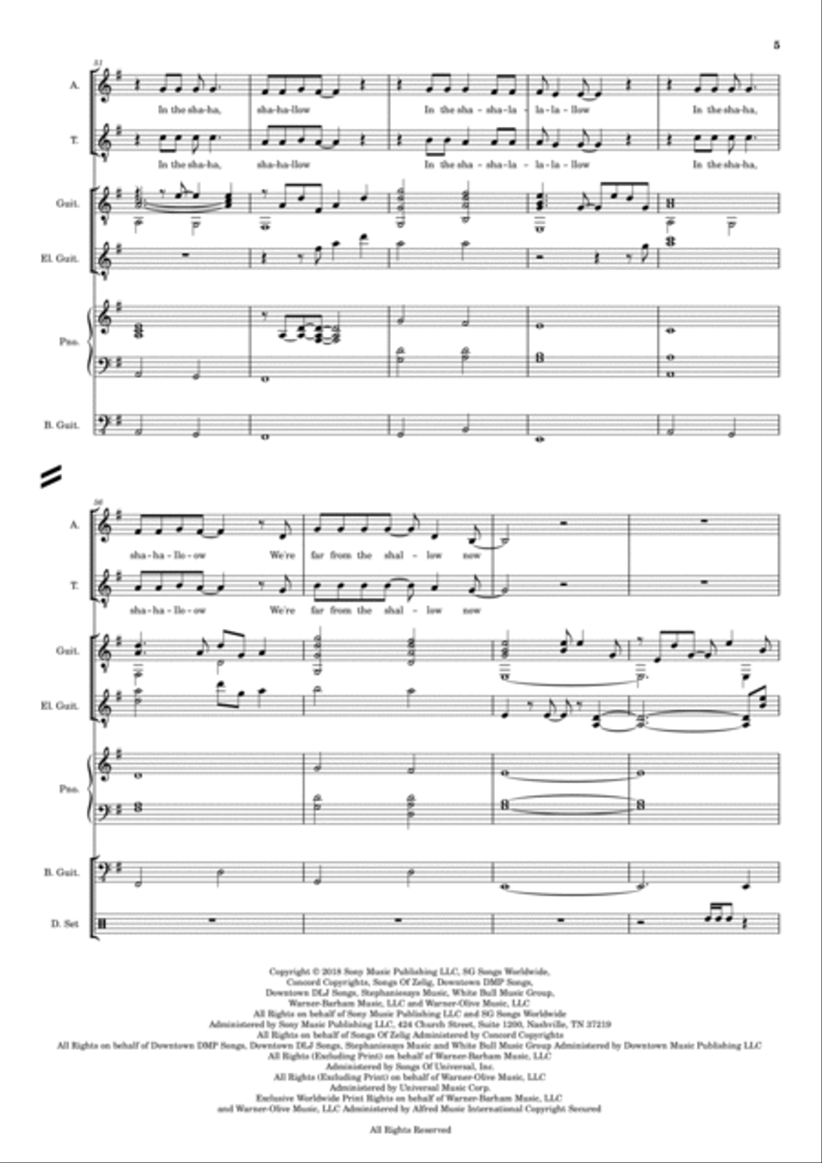 Shallow Large Ensemble scores gallery preview page 5