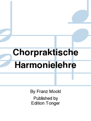 Chorpraktische Harmonielehre