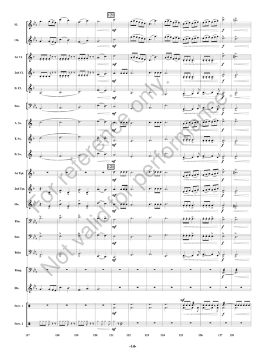 Zeal Zeal Concert Band scores gallery preview page 15