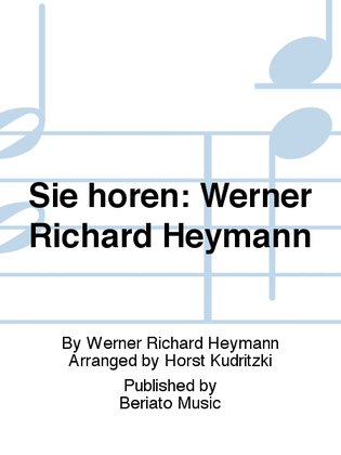 Sie hören: Werner Richard Heymann