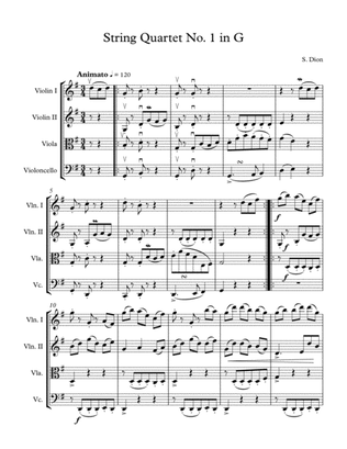 Quartet for Strings in G