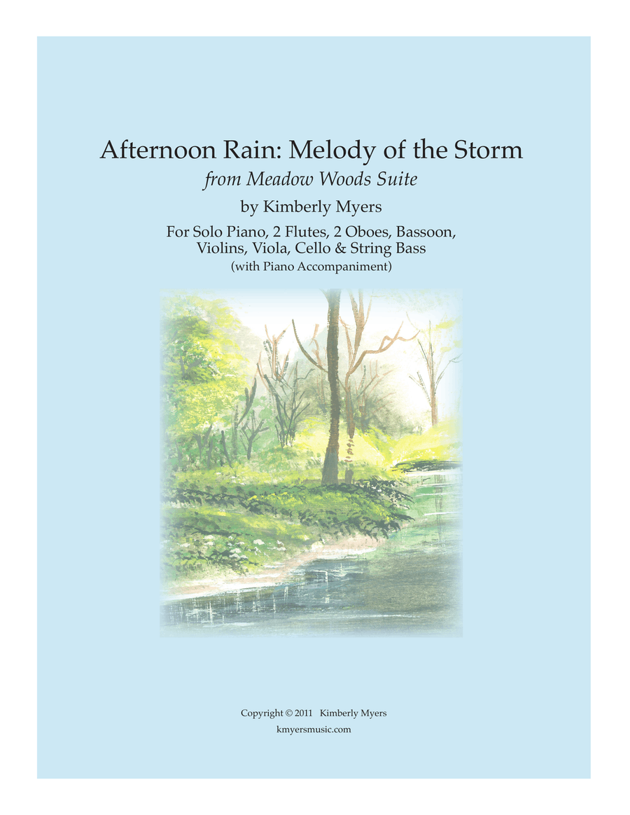 Afternoon Rain (Melody of the Storm) from Meadow Woods Suite