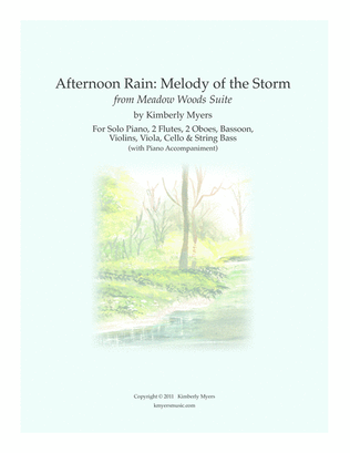Afternoon Rain (Melody of the Storm) from Meadow Woods Suite
