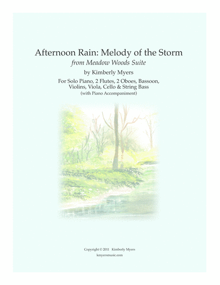 Afternoon Rain (Melody of the Storm) from Meadow Woods Suite image number null
