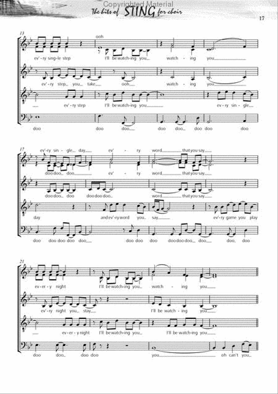 Fields of Gold SSATB scores gallery preview page 10