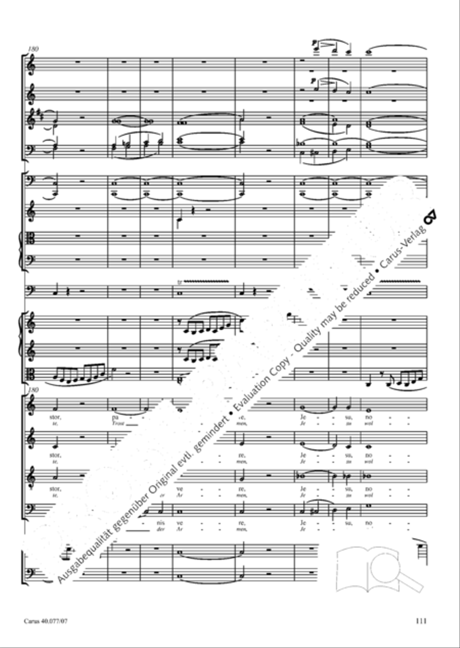 Lauda Sion 4-Part scores gallery preview page 124