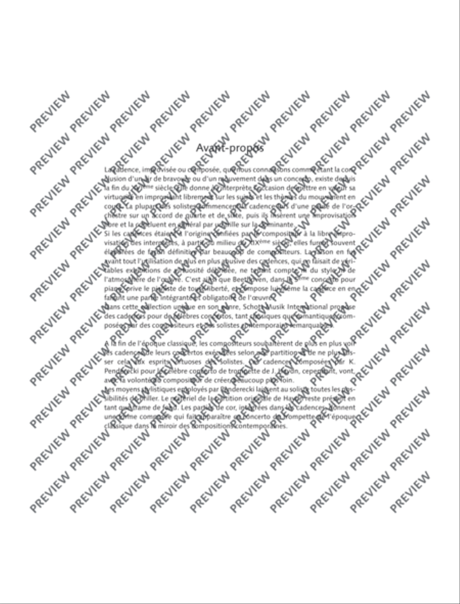 Cadenzas Solo Part scores gallery preview page 8