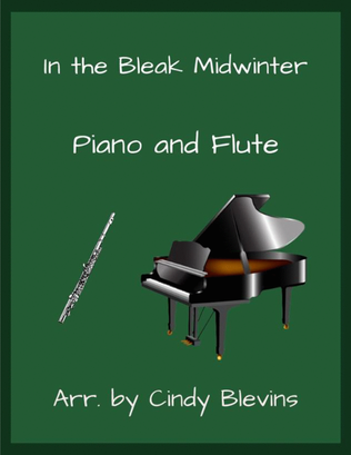 In the Bleak Midwinter, for Piano and Flute