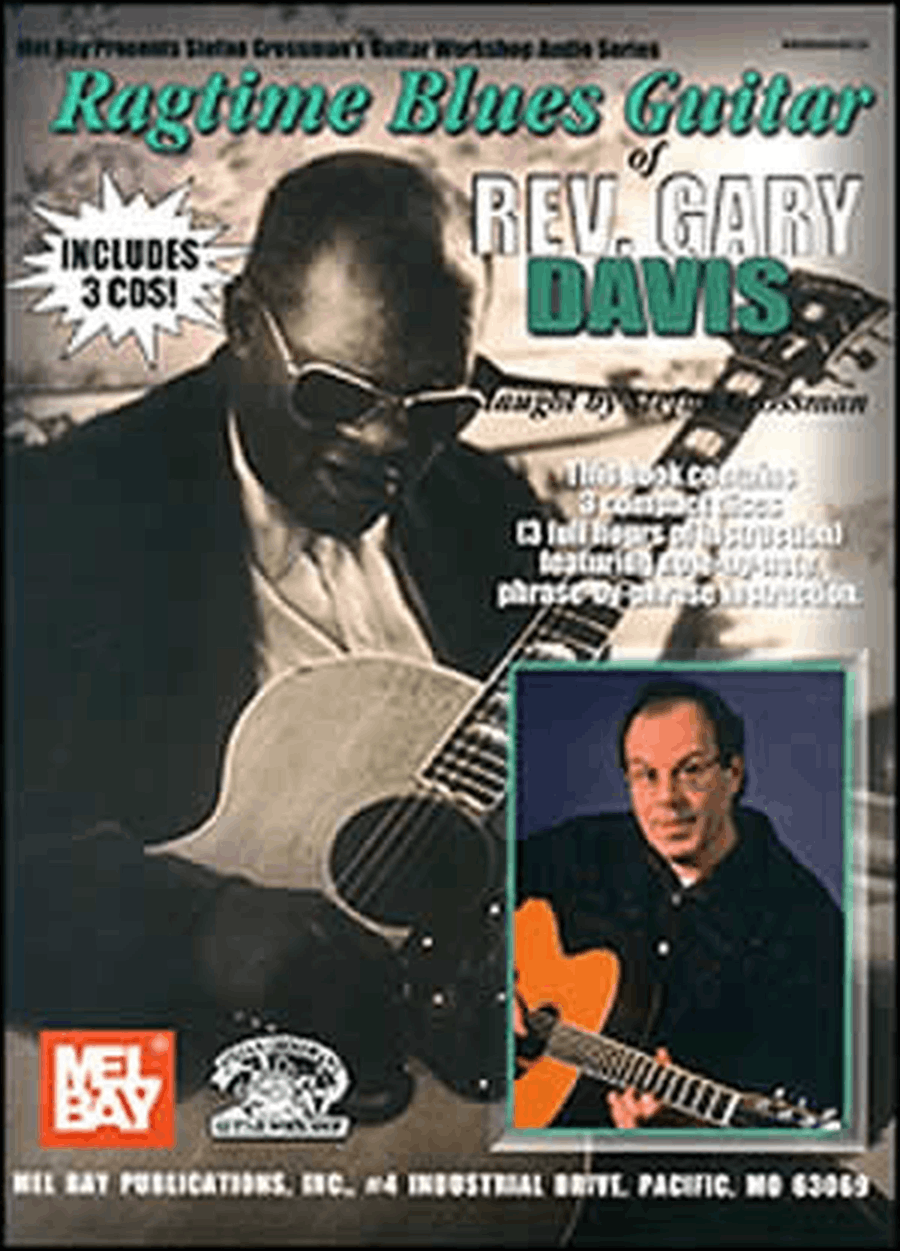 Ragtime Blues Guitar of Rev. Gary Davis Electric Guitar scores gallery preview page 1