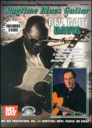 Book cover for Ragtime Blues Guitar of Rev. Gary Davis