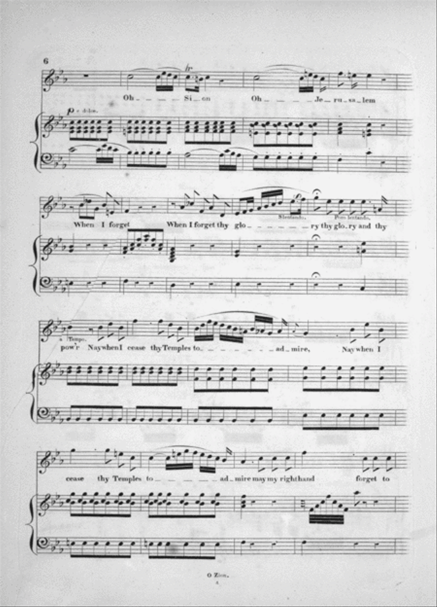 Song of the Hebrew Captive Voice scores gallery preview page 4