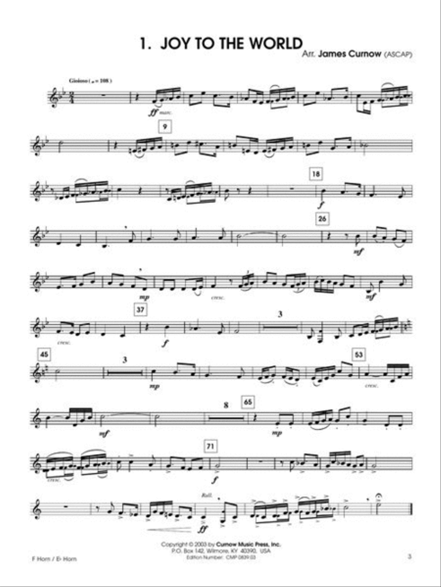 Great Carols Horn scores gallery preview page 5