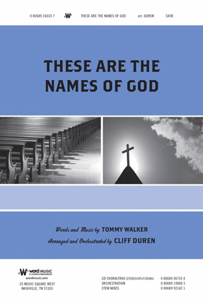 These Are The Names Of God - Anthem