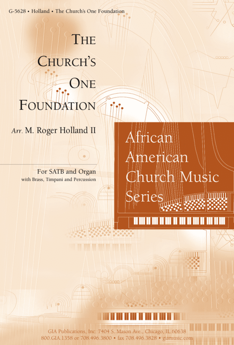 The Church’s One Foundation - Full Score and Parts Trombone scores gallery preview page 1