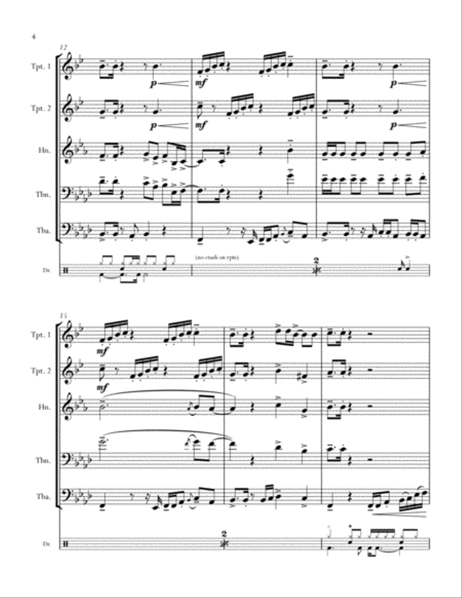 24K Magic 24K Magic Small Ensemble scores gallery preview page 4