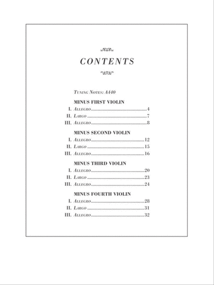 Vivaldi – Concerto for Four Violins in B minor, Op. 3, No. 10, RV580 Violin Solo scores gallery preview page 2