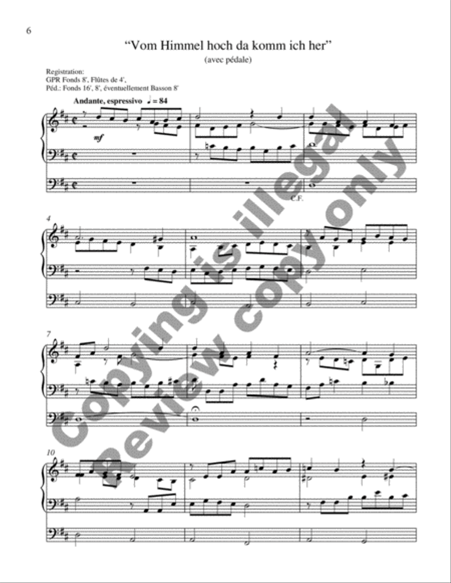 38 Chorals 38 Chorals Organ scores gallery preview page 6