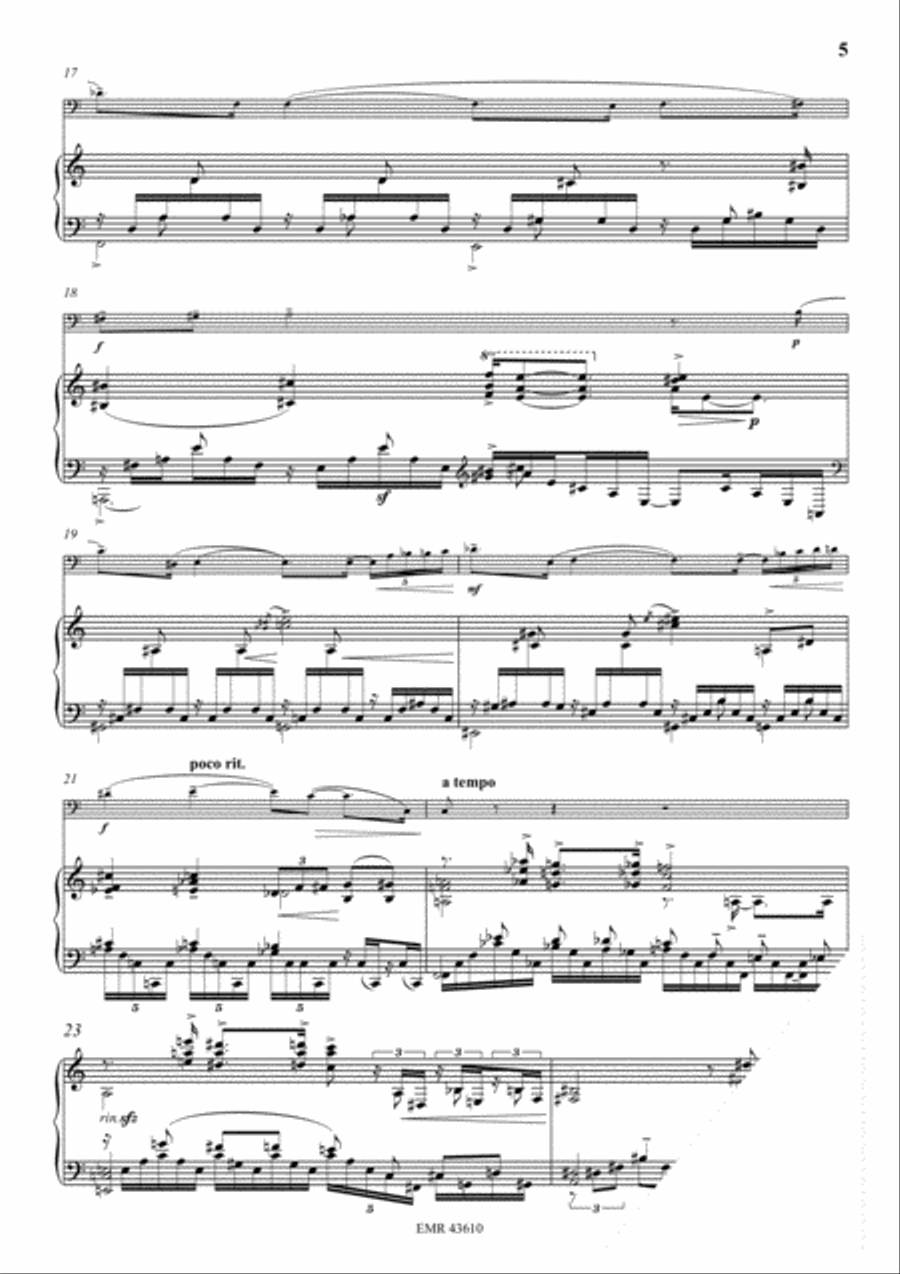 Praludium No. 1 Praludium No. 1 Piano Accompaniment scores gallery preview page 5
