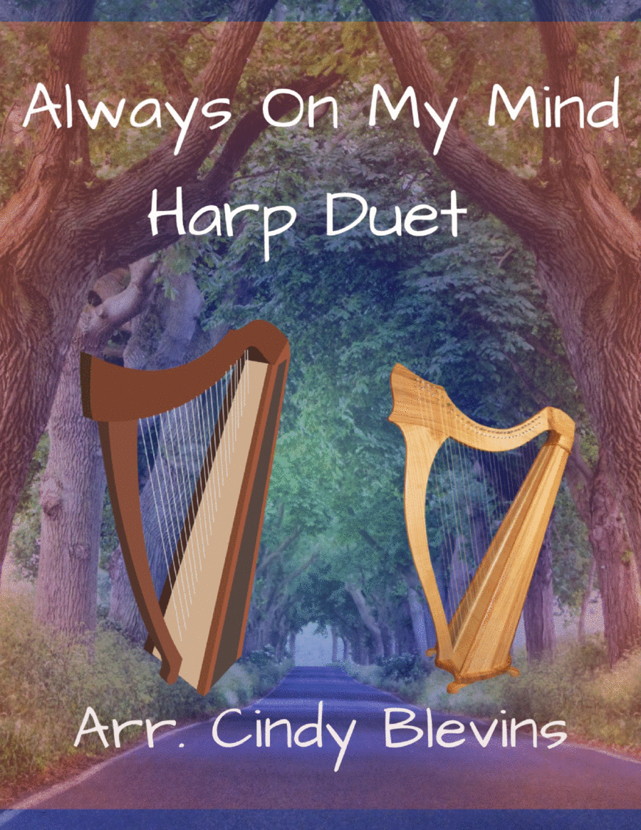 Always On My Mind Harp scores gallery preview page 1