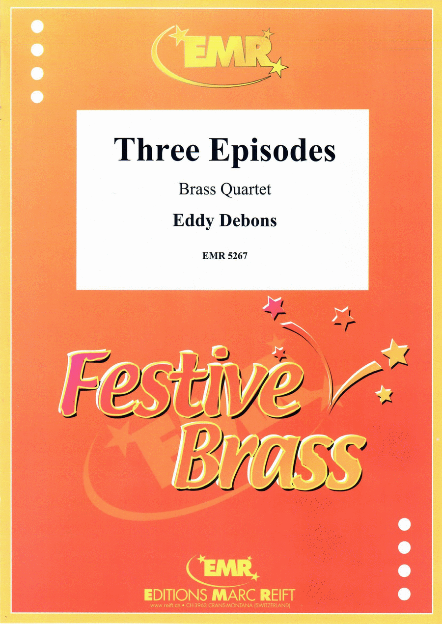 Three Episodes Brass Quartet scores gallery preview page 1