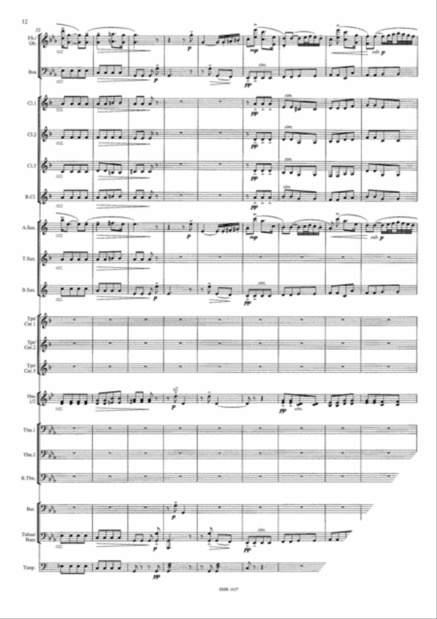 Barry Lyndon Concert Band scores gallery preview page 10