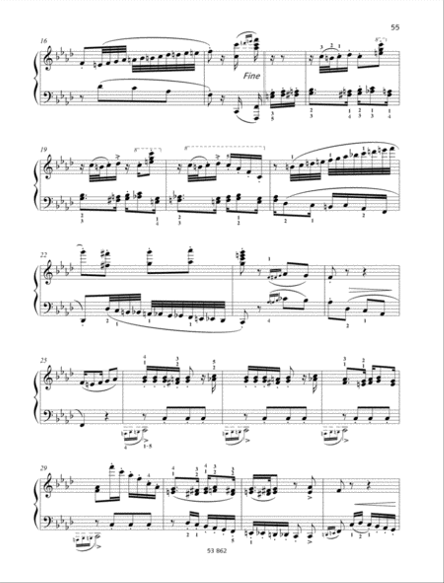 Derecho Viejo Piano Solo scores gallery preview page 2