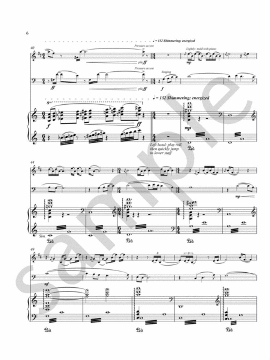 Silver Dagger Chamber Music scores gallery preview page 7